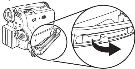 PANASONIC PVGS35 - Remove the Sensor tag. Then, replace the Grip Belt. - 1