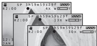 PANASONIC PVGS35 - Zoom In/Out Functions - 2
