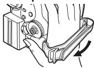 PANASONIC PVGS35 - Reattach the Grip Belt. - 1