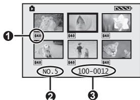 PANASONIC PVGS35 - Push the [- ☐ / VOL +] Lever 14 to switch the images. - 2