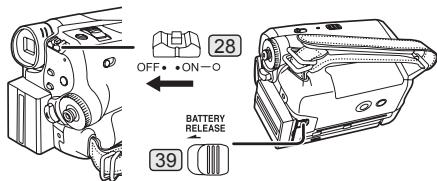 PANASONIC PVGS35 - Using the Battery - 3