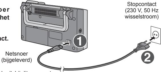 PANASONIC RF-U300 - Gebruik van normale netvoeding - 1