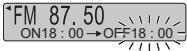 PANASONIC RF-U300 - Setting the timer times - 10