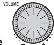 PANASONIC RF-U300 - Regolare il volume. - 1