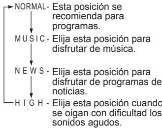 PANASONIC RF-U300 - Selección de la calidad del sonido que sea apropiada para la radiodifusión - 3