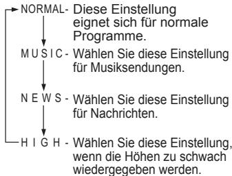 PANASONIC RF-U300 - Betätigen Sie □ oder - 3