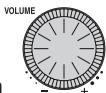 PANASONIC RF-U300 - Adjust the volume. - 1