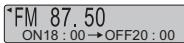 PANASONIC RF-U300 - Attivazione della funzione del timer - 3
