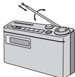 PANASONIC RF-U300 - To improve reception - 1