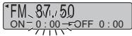 PANASONIC RF-U300 - Setting the timer times - 3