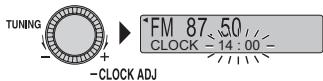 PANASONIC RF-U300 - Seleccione la hora. - 1