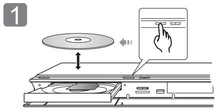 PANASONIC SC-BTT400EGK - Riproduzione di un disco - 1