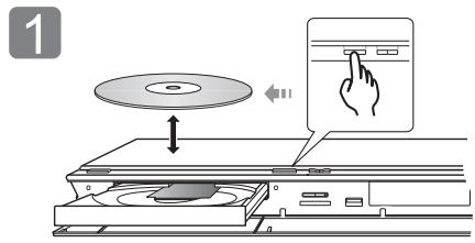 PANASONIC SC-BTT400EGK - Lecture d'un disque - 1