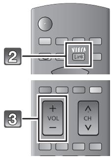 PANASONIC SC-HTB570EGS - Lorsque le téléviseur est compatible VIERA Link "HDAVI ControlTM" ou HDMI CEC - 2