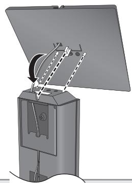PANASONIC SC-HTB570EGS - Positionieren Sie die Lautsprecher in der Senkrechten - 5
