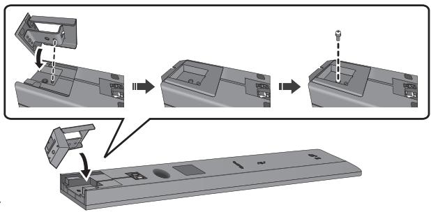PANASONIC SC-HTB570EGS - Collocazione dei diffusori in verticale - 2
