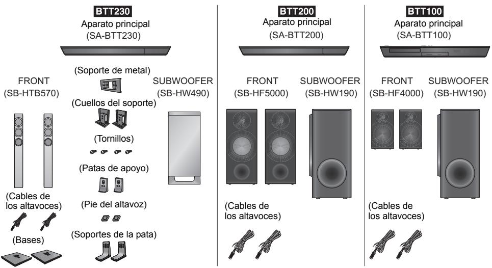 PANASONIC SCBTT230EG - Contenidos del paquete - 1