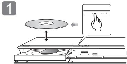PANASONIC SCBTT230EG - Afspelen van een disk - 1