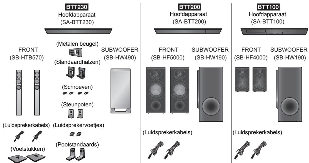 PANASONIC SCBTT230EG - Inhoud van de verpakking - 1