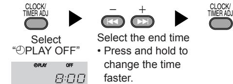 PANASONIC SCEN25 - Perform timer settings - 2