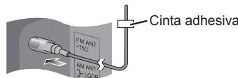 FM ANT -750 AM ANT 3-LOD Cinta adhesiva