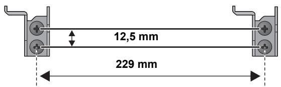 PANASONIC SCHC35EP - Zmierz i zaznacz pozycje wspornika do montazu scienngo (z obu stron). - 1