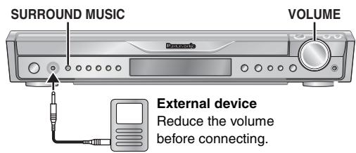 PANASONIC SCHT441W - Using the Music Port - 1