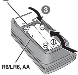 PANASONIC SCHT441W - Preparing the remote control - 3
