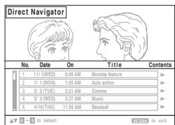 PANASONIC SCHT441W - Press [DIRECT NAVIGATOR]. - 1