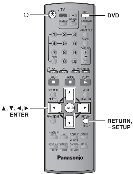 PANASONIC SCHT441W - Performing QUICK SETUP - 1