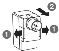 PANASONIC SCHT441W - ③ Install the coaxial cable. - 2