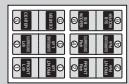 PANASONIC SCHT441W - Sheets of speaker cable stickers - 1