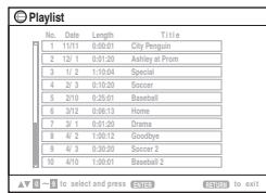 PANASONIC SCHT441W - Press [PLAY LIST]. - 1