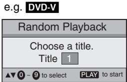PANASONIC SCHT833V - Press the numbered buttons to select a group or a title. - 1