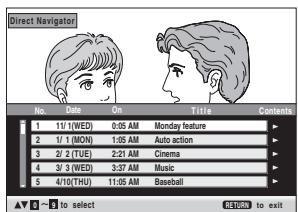 PANASONIC SCHT833V - Playing the programs - 1