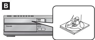 PANASONIC SCHT833V - Tray/disc handling procedure - 2