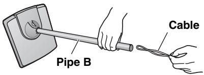 PANASONIC SCHT833V - Assemble the pipes. - 1