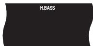 PANASONIC SCHT833V - Press [SHIFT] + [H.BASS]. - 1
