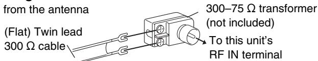 PANASONIC SCHT833V - A single twin lead - 1