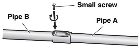 PANASONIC SCHT833V - Assemble the pipes. - 3