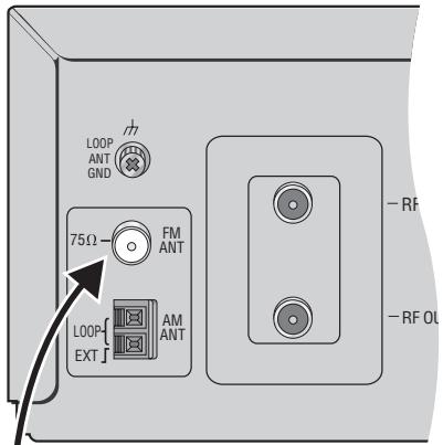 PANASONIC SCHT833V - Optional FM antenna connection - 1