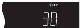 PANASONIC SCHT833V - Press [SHIFT] + [SLEEP] to select the time (in minutes). - 1