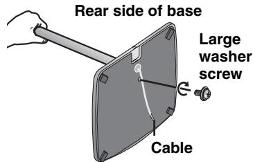 PANASONIC SCHT928 - Attach the pipe to the base. - 3
