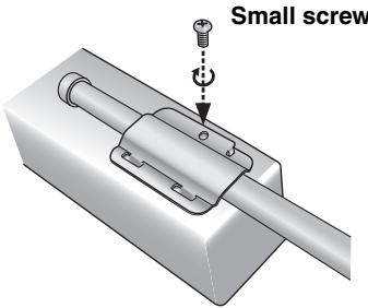 PANASONIC SCHT928 - Attach the stands to the front and surround speakers. - 4