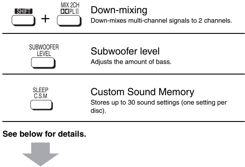 PANASONIC SCHT928 - Press [▲] (increase) or [▼] (decrease) to adjust the speaker level for each speaker. - 2