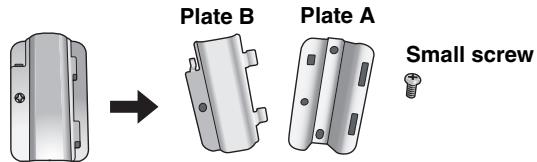 PANASONIC SCHT928 - Attach the stands to the front and surround speakers. - 1