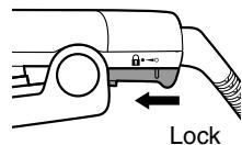 PANASONIC EH-HS95 - Remove the plug from the household outlet. - 1