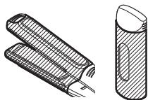 PANASONIC EH-HW32 - Oznaczenia częsci - 1