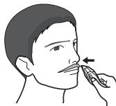 PANASONIC ER-GB40 - ■ Above the lips - 1