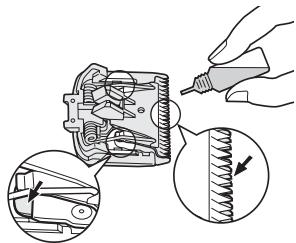 PANASONIC ER-GB40 - Lubrication - 1
